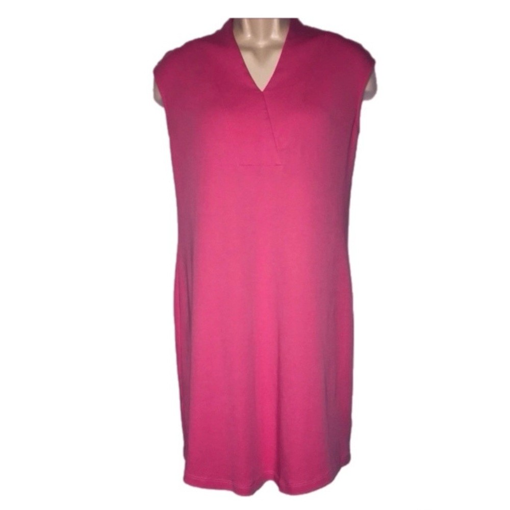 Isaac Mizrahi Pink Sleeveless Dress